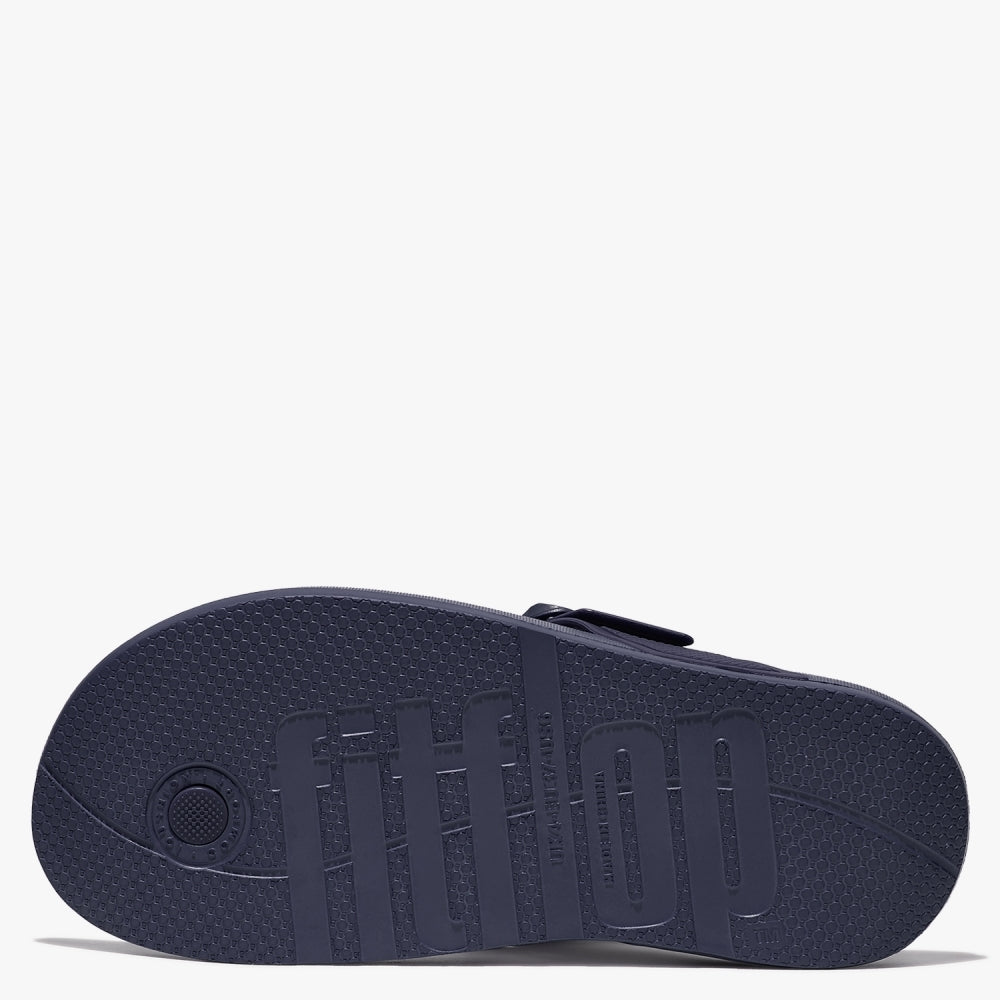 Iqushion Adjustable Buckle Midnight Navy Flip Flops