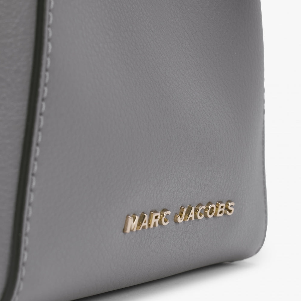 The Leather Rock Grey Bucket Bag