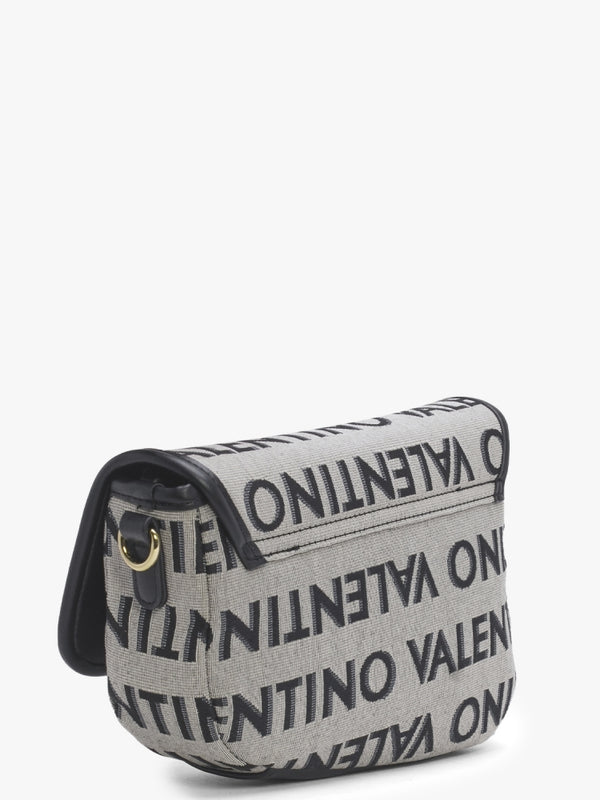 August Nero Multicoloured Repeat Logo Satchel Bag