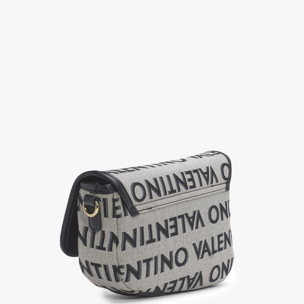 August Nero Multicoloured Repeat Logo Satchel Bag