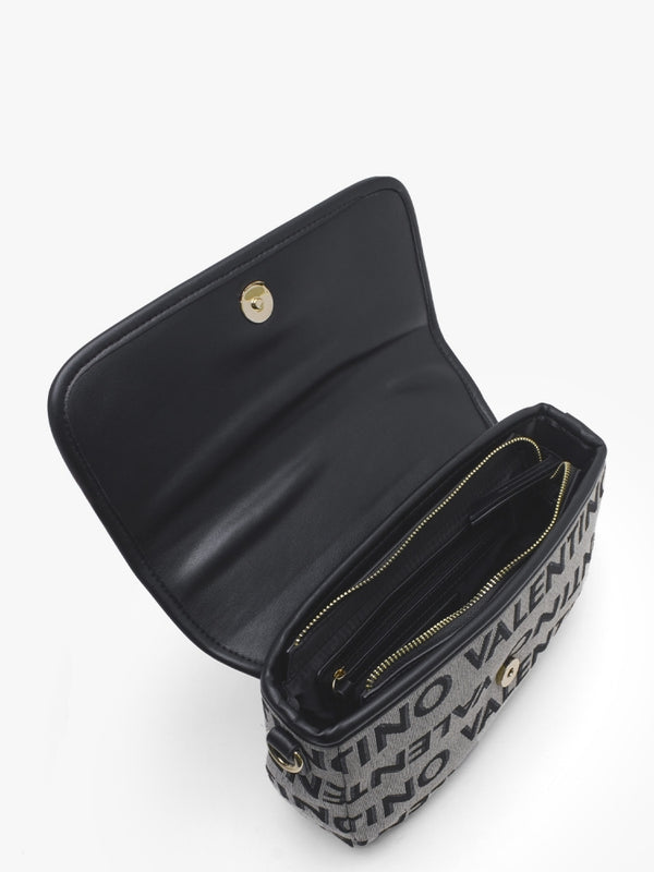 August Nero Multicoloured Repeat Logo Satchel Bag
