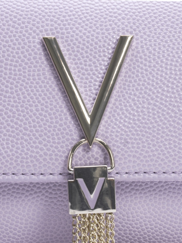 Divina Lilla Pebbled Shoulder Bag