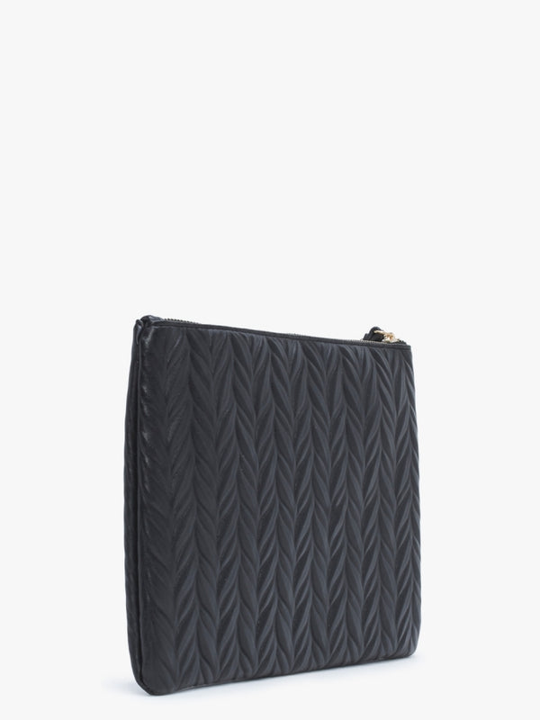 Sunny Soft Black Cosmetic Pouch