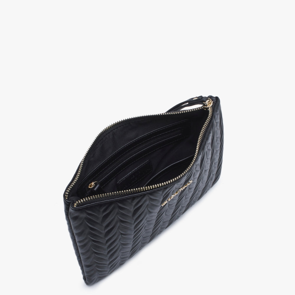 Sunny Soft Black Cosmetic Pouch