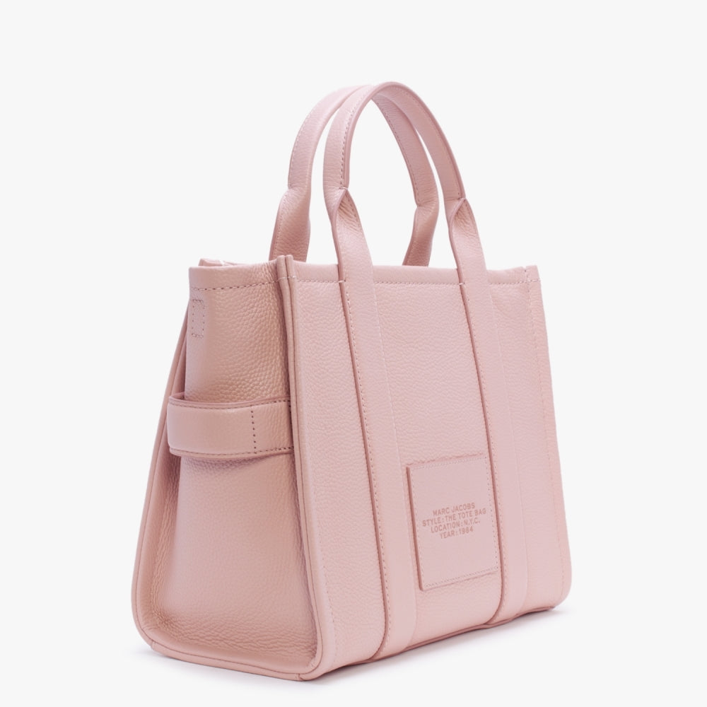 The Leather Medium Rose Tote Bag