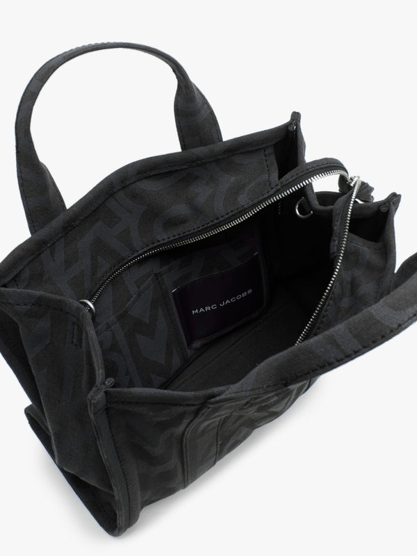 The Outline Monogram Medium Black Multi Tote Bag