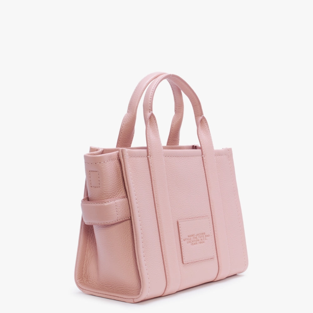 The Leather Mini Rose Tote Bag