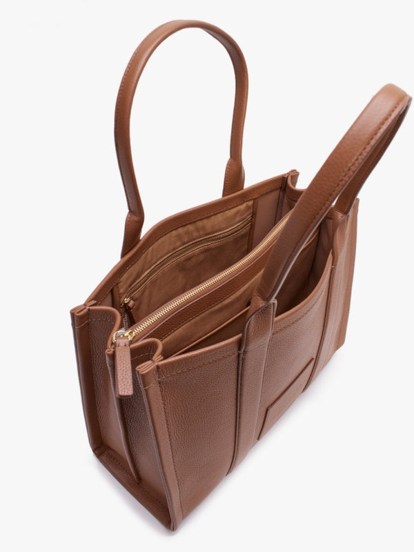 The Leather Work Argan Oil Tote Bag