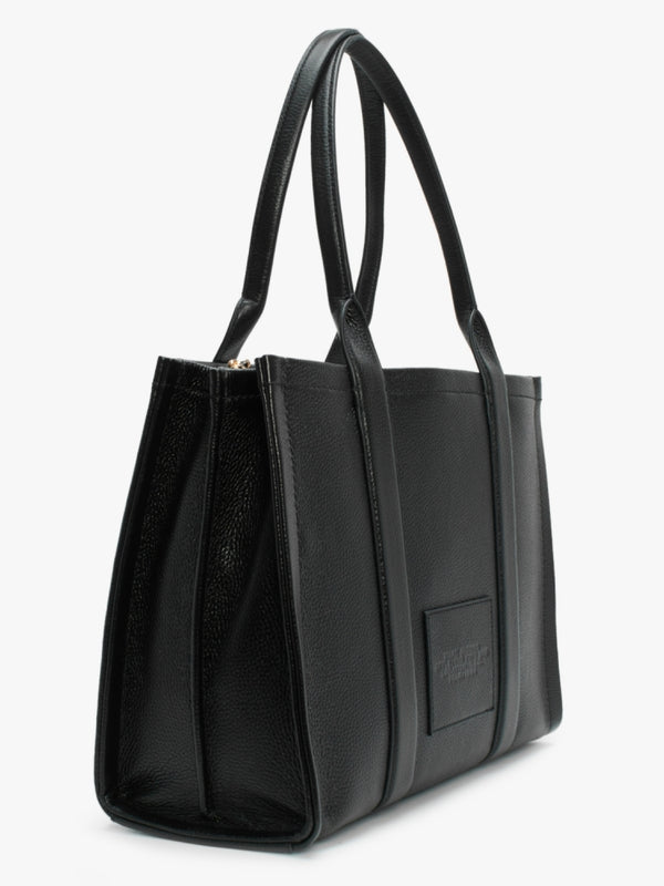 The Leather Work Black Tote Bag