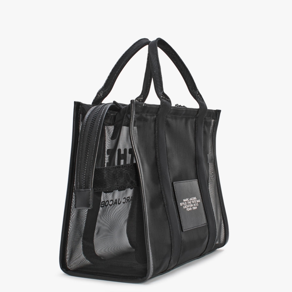 The Mesh Medium Blackout Tote Bag