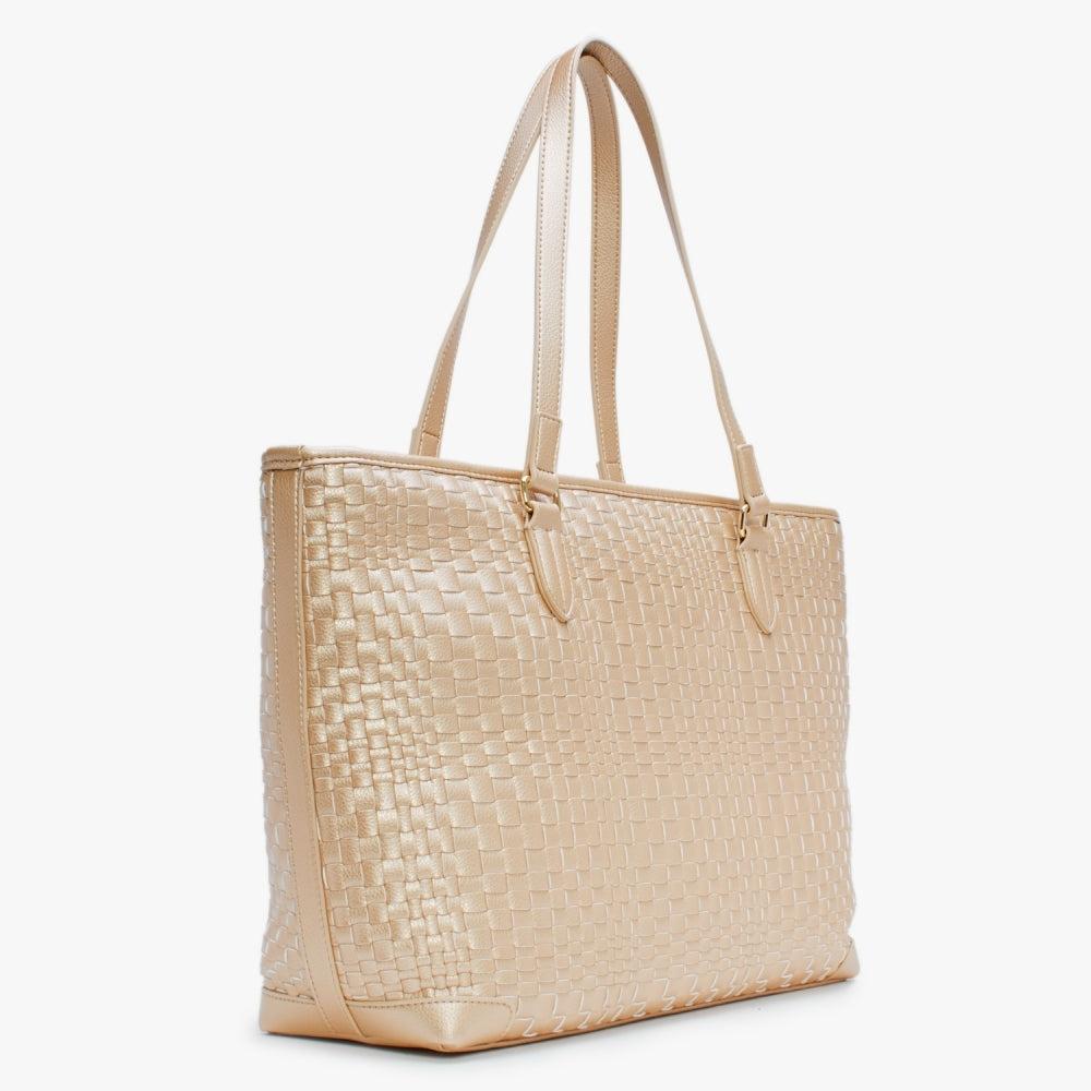 Woven Oro Tote Bag