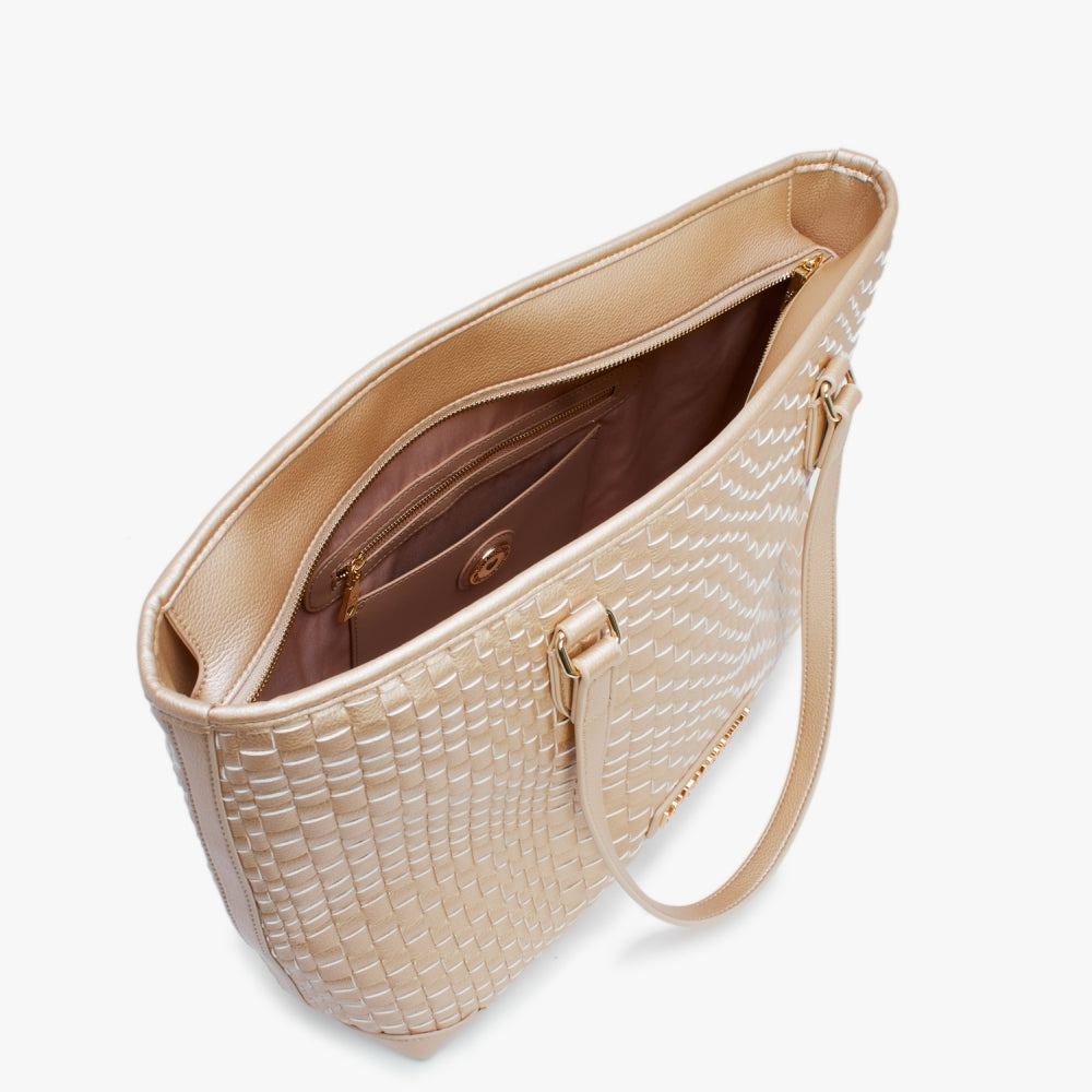 Woven Oro Tote Bag