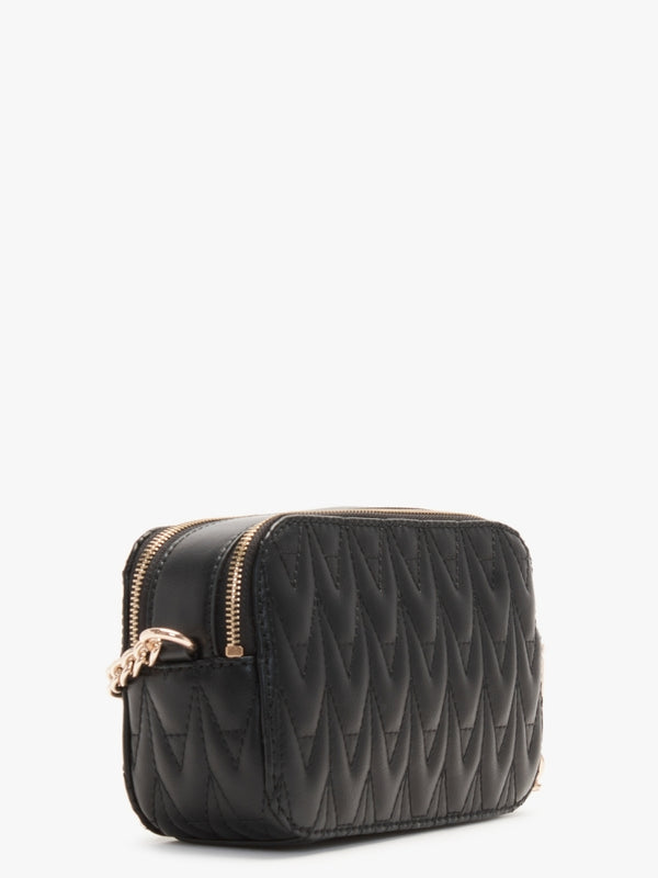 Regilla Black Quilted Camera Bag