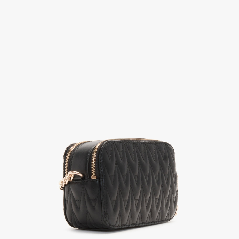 Regilla Black Quilted Camera Bag