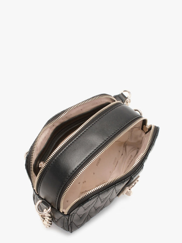 Regilla Black Quilted Camera Bag