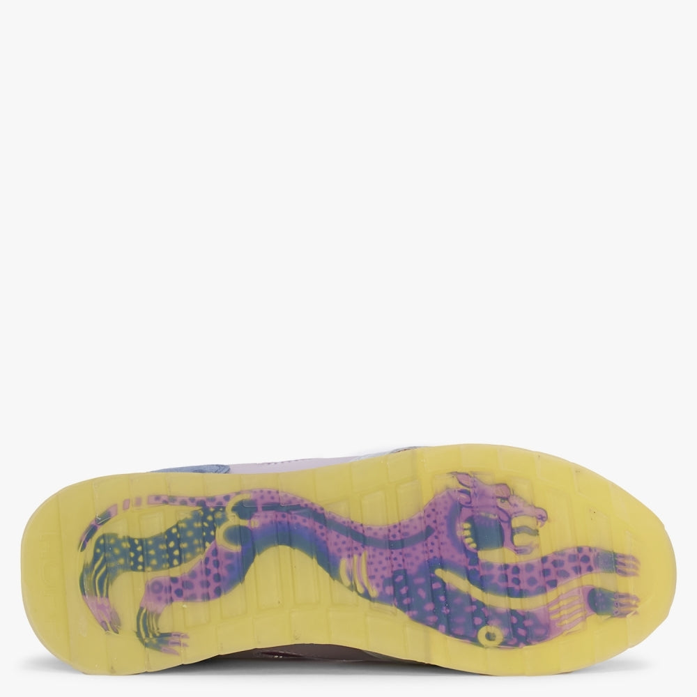 Panther Multicoloured Suede Trainers