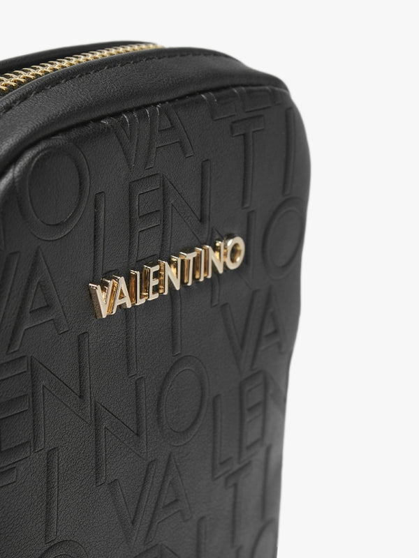 Relax Nero Embossed Logo Pouch Bag