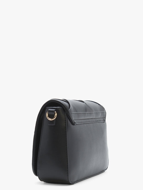 Ibiza Nero Woven Cross-Body Bag