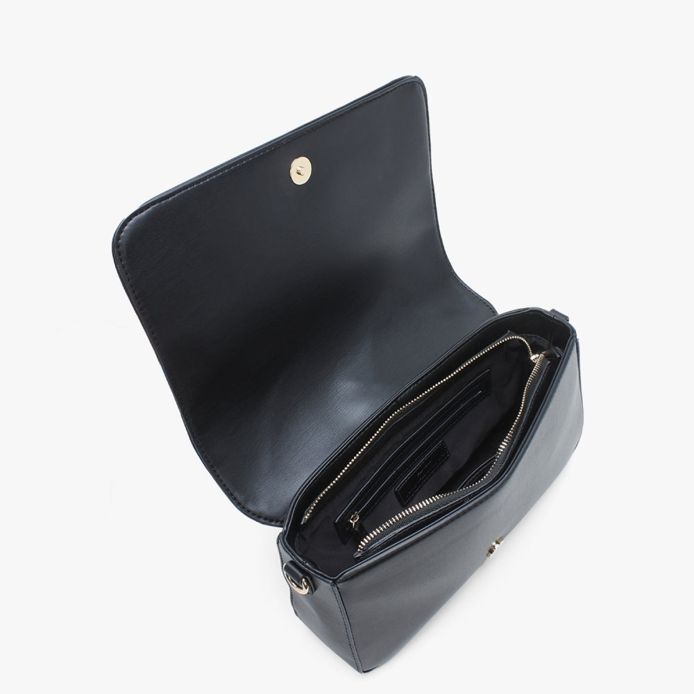 Ibiza Nero Woven Cross-Body Bag