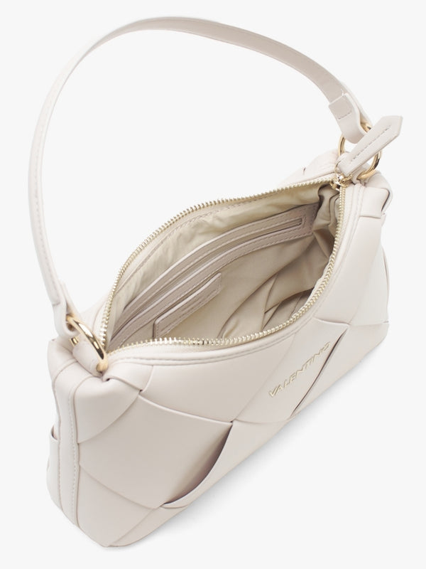Ibiza Off White Woven Shoulder Bag