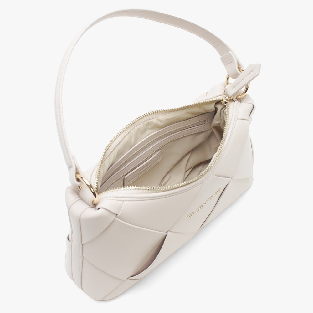 Ibiza Off White Woven Shoulder Bag
