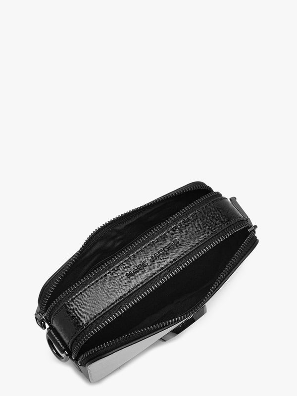 The Bi-Colour Black & White Leather Camera Bag