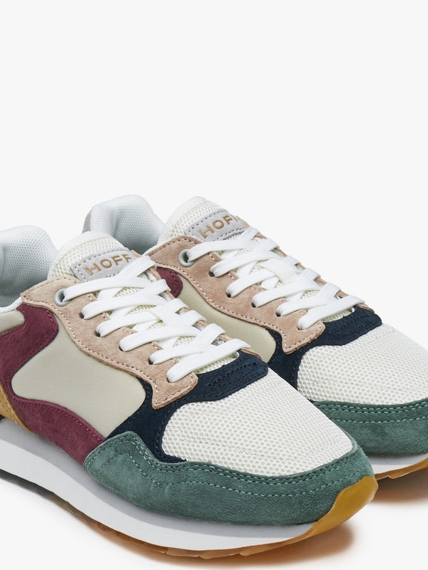 Montreal II Multicoloured Suede Trainers