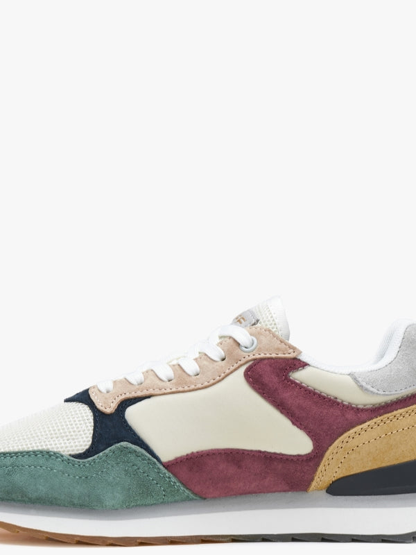 Montreal II Multicoloured Suede Trainers