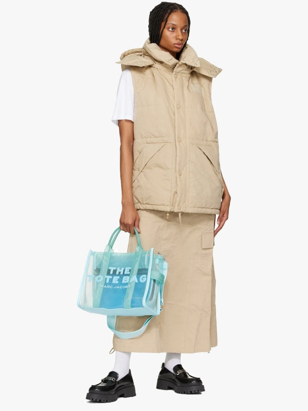 The Mesh Medium Pale Blue Tote Bag