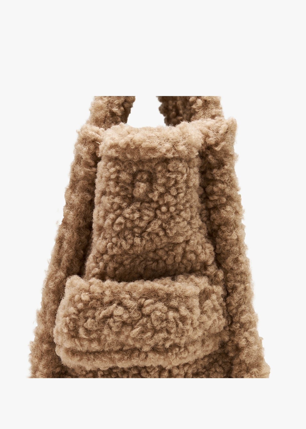 The Teddy Medium Camel Tote Bag