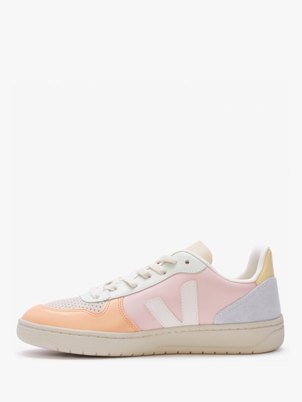 V-10 Leather Petale White Multico Trainers