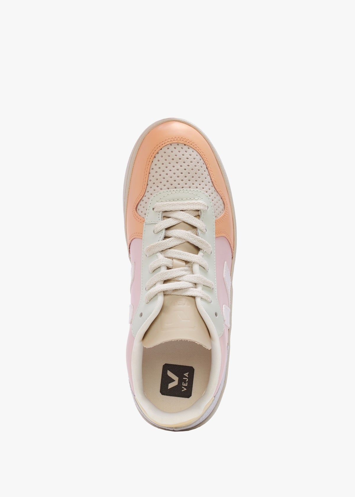 V-10 Leather Petale White Multico Trainers