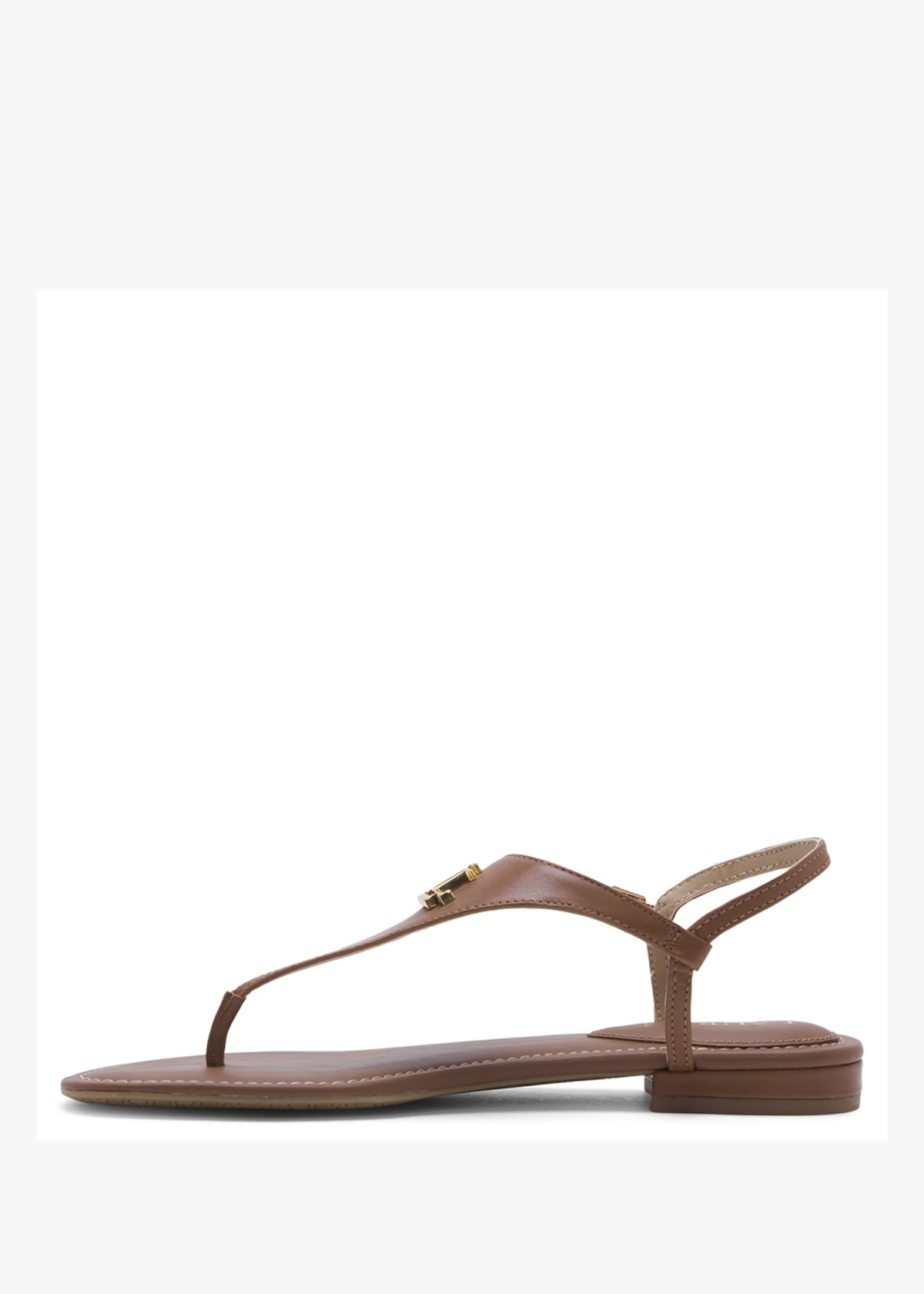 Ellington Polo Tan Leather Toe Post Sandals