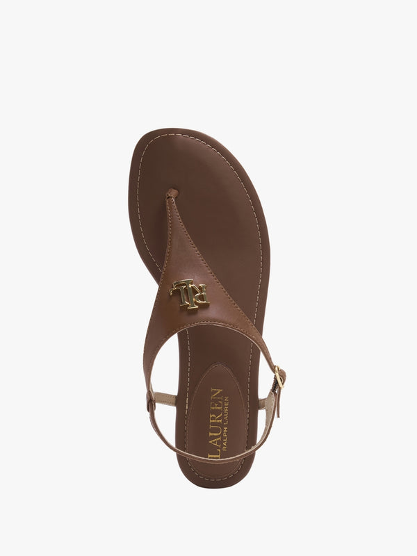 Ellington Polo Tan Leather Toe Post Sandals