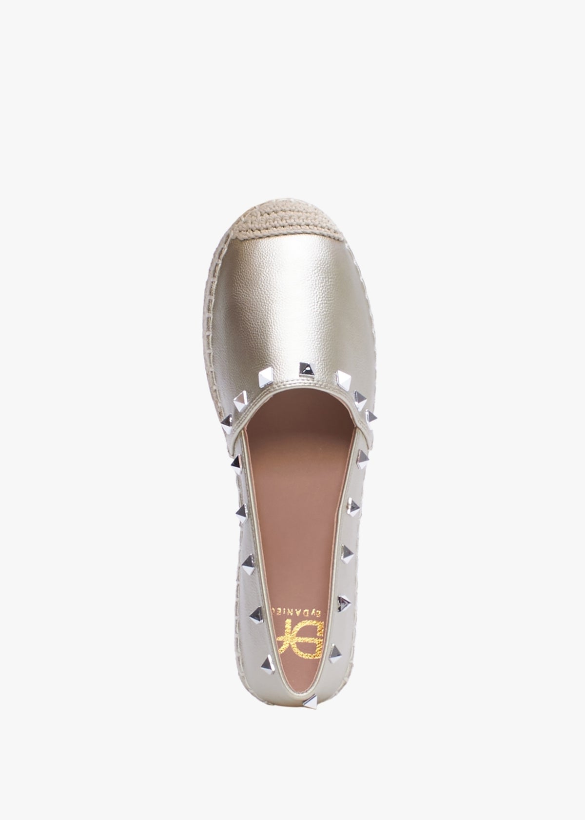 Cubby Gold Studded Espadrilles