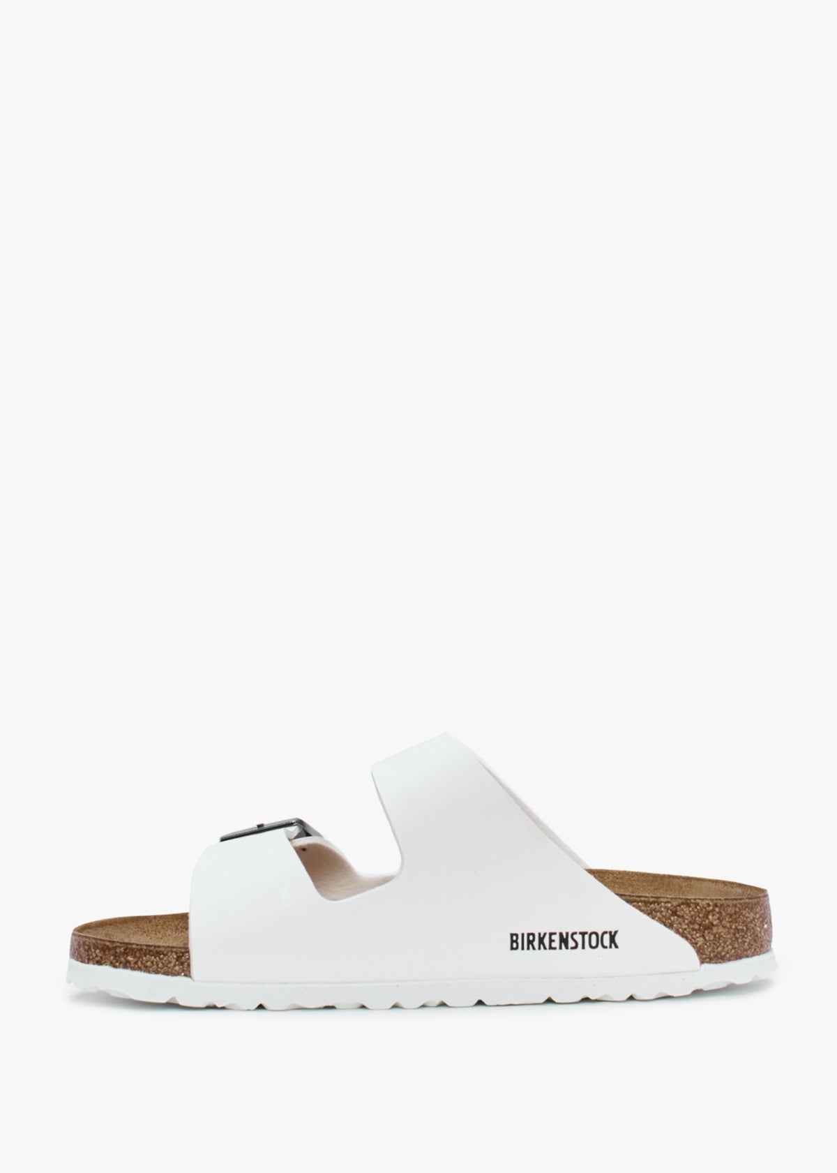 Arizona Birko-Flor White Two Bar Mules