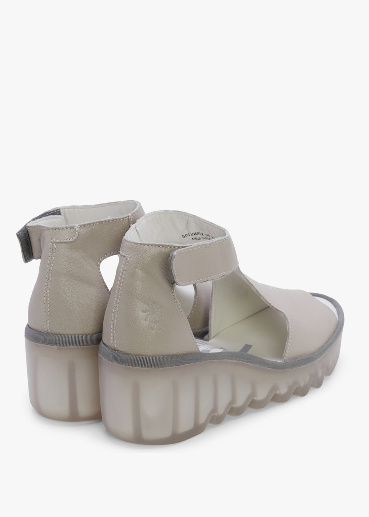 Bezo Cloud Leather Wedge Sandals