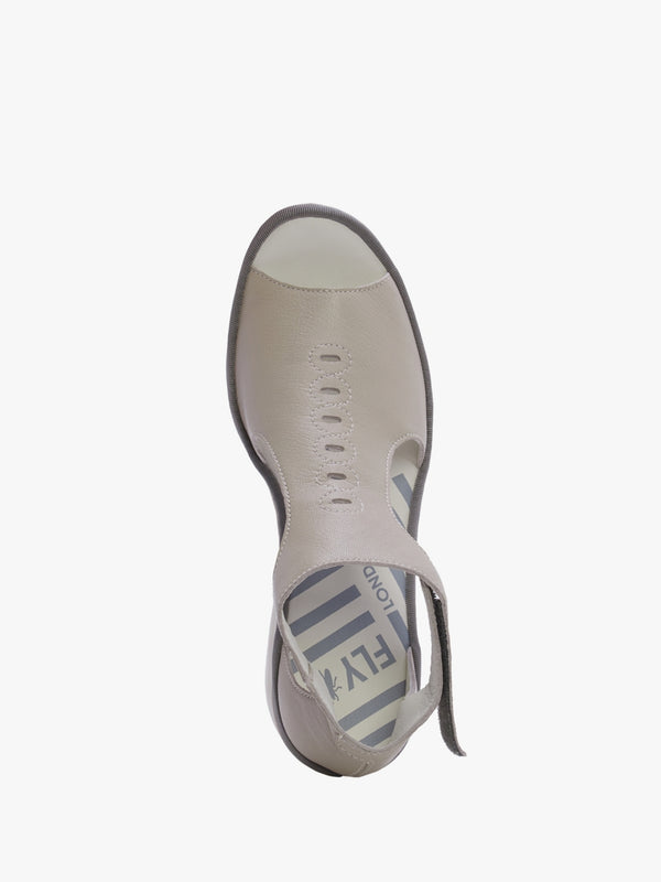 Bezo Cloud Leather Wedge Sandals