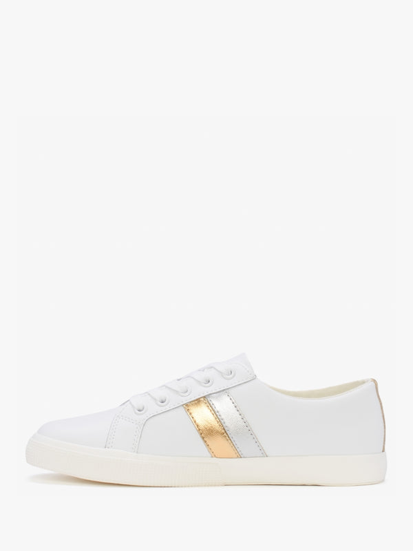 Janson II RL White Leather Trainers