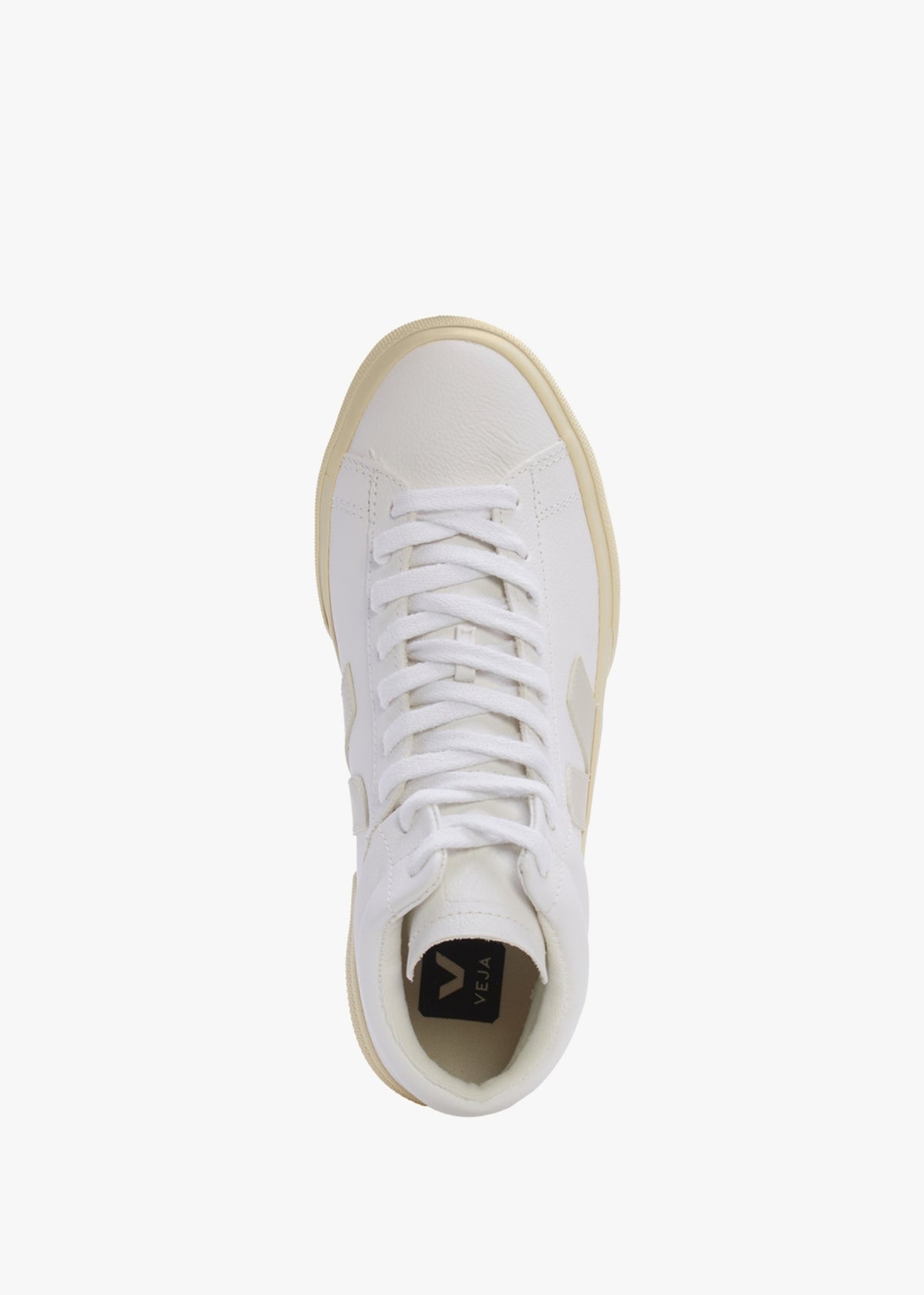 Minotaur Chromefree Leather Extra White Pierre Butter High Top Trainers