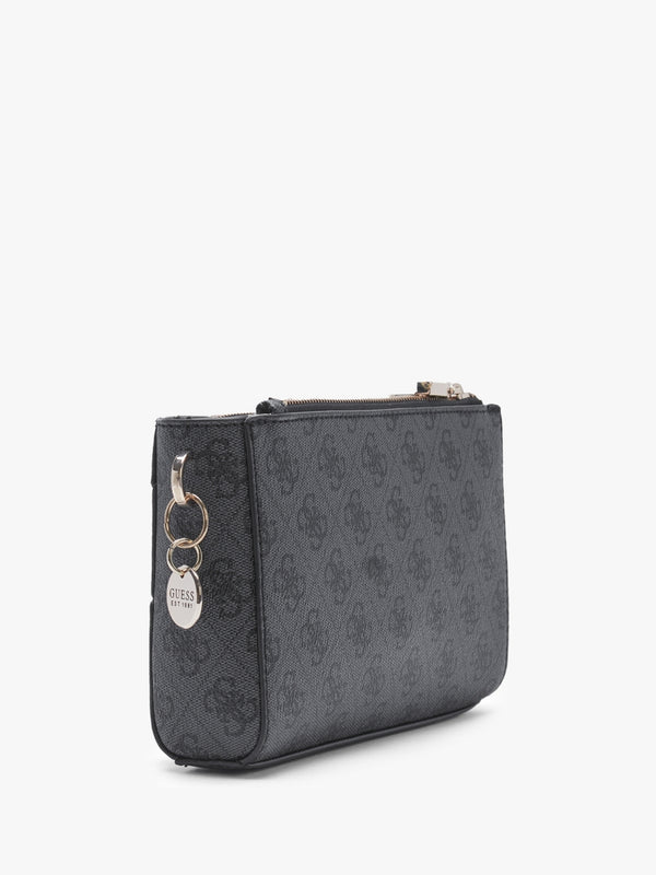 Didi Mini Top Zip Coal Logo Cross-Body Bag