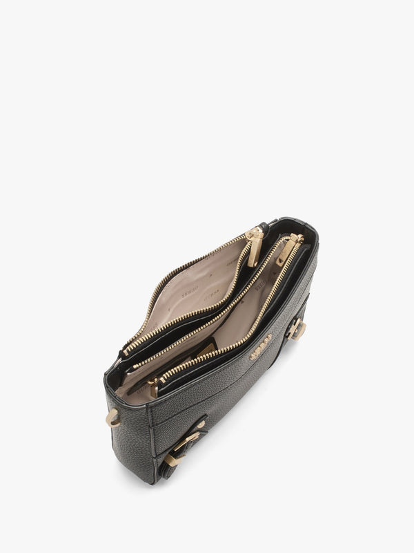 Didi Mini Top Zip Black Cross-Body Bag