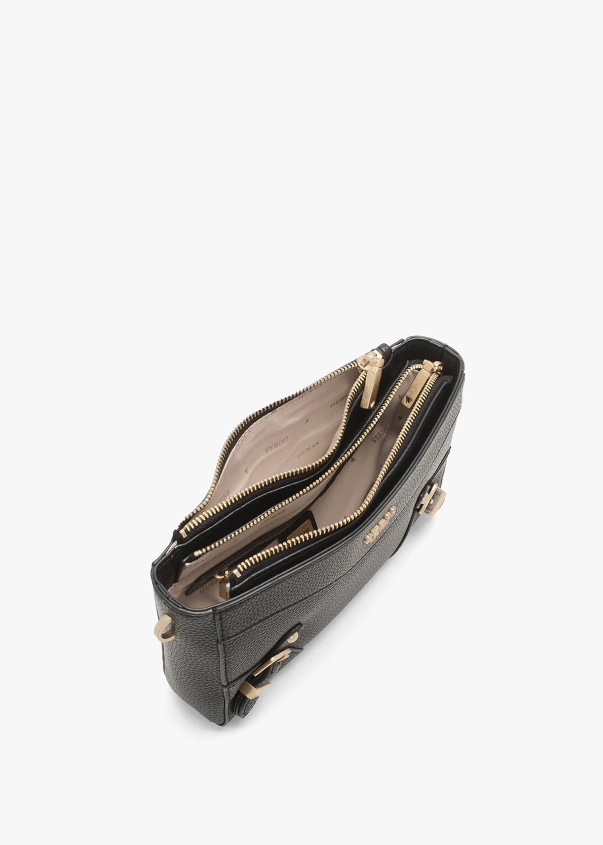 Didi Mini Top Zip Black Cross-Body Bag