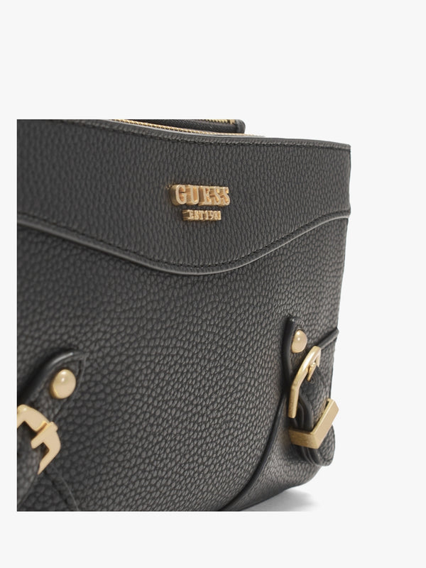 Didi Mini Top Zip Black Cross-Body Bag