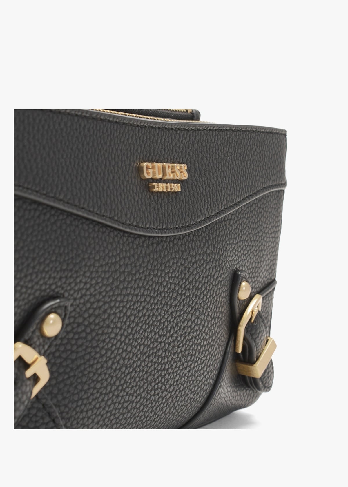 Didi Mini Top Zip Black Cross-Body Bag