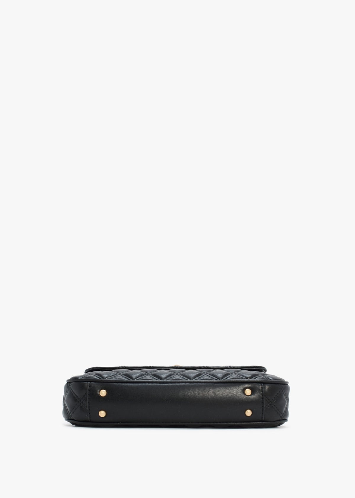 Giully Black Quilted Cross-Body Bag