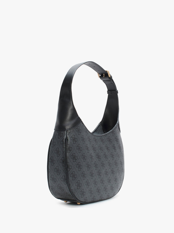 Izzy Coal Logo Hobo Bag