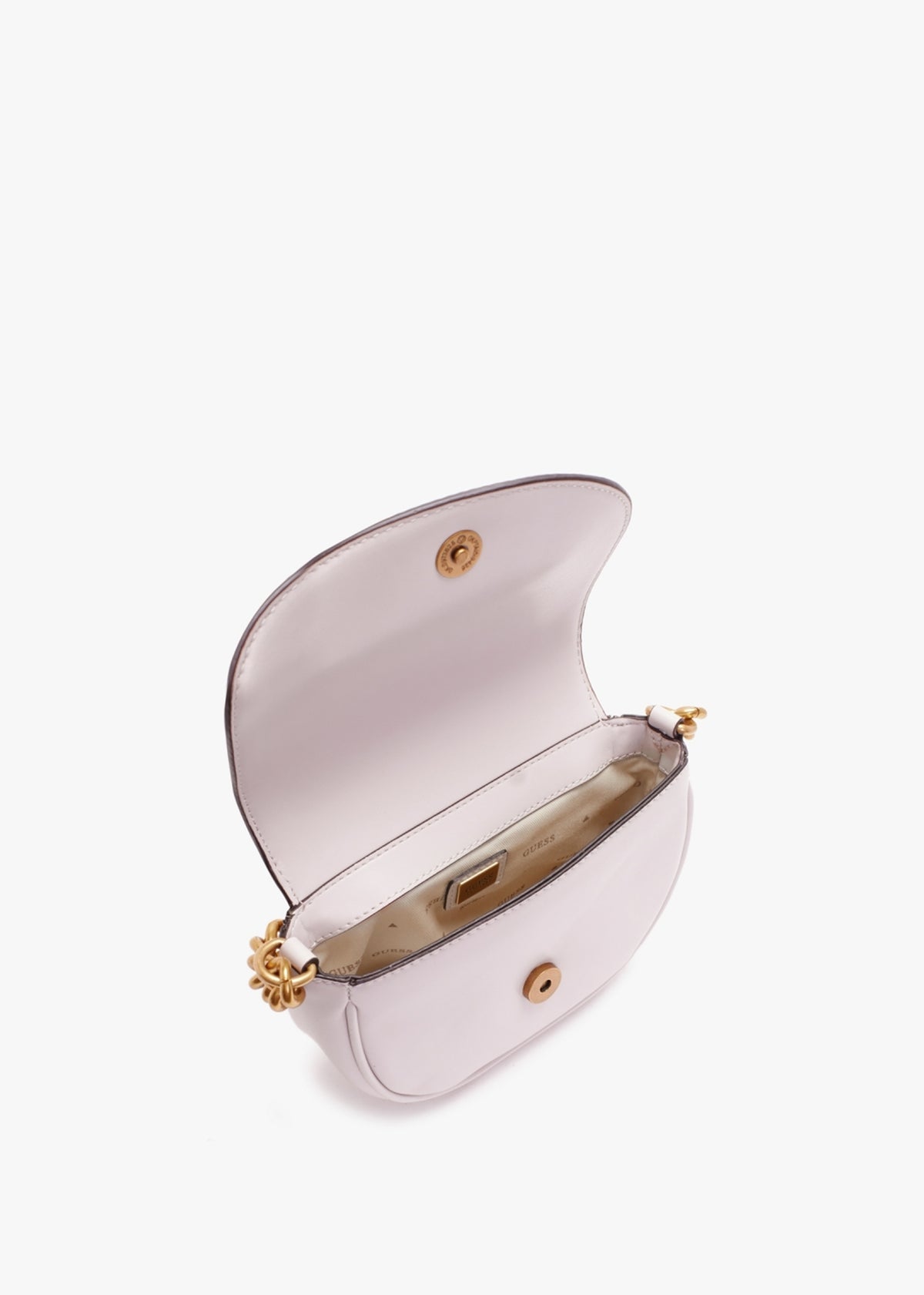 Mini Izzy Dove Flap Cross-Body Bag