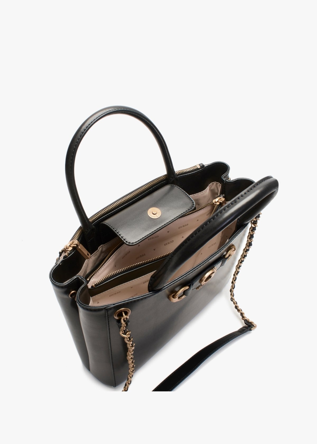 Izzy Society Black Carryall Bag