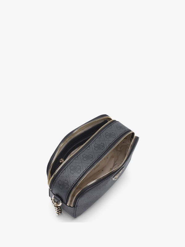Noelle Coal Logo Cross-Body Bag
